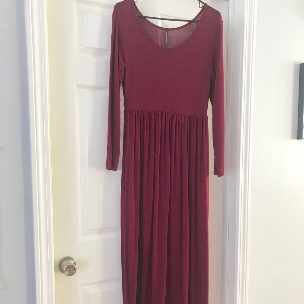 Long Maxi dress with pockets